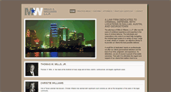 Desktop Screenshot of millsandwilliams.com